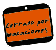 ESTAMOS DE VACACIONES